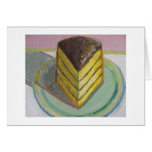 Chocolate Cake Card