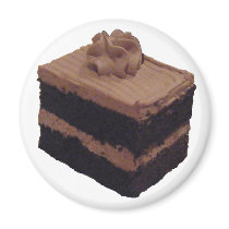 Chocolate Cake Magnet