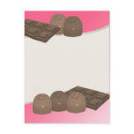 Chocolate Candy Post Card