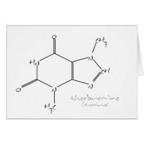 Chocolate chemistry greeting card