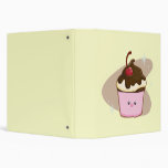 Chocolate Cherry Cupcake Binder