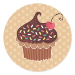 Chocolate & Cherry Cupcake