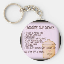 Chocolate Chip Cookie Keychain