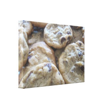 Chocolate Chip Cookies Canvas Print