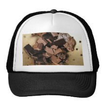 Chocolate chunks trucker hats