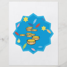 Chocolate Coins Flyer Design