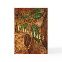 Chocolate Collage Card