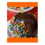 Chocolate Covered Apple Postcard
