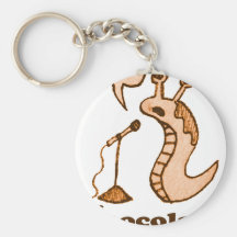 Chocolate Covered Slugs Keychains
