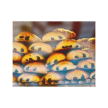 Chocolate Croissant Gallery Wrapped Canvas