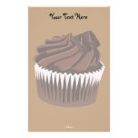 Chocolate Cupcake Customized Stationery