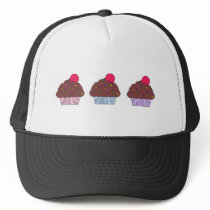 Chocolate CupCake Hats