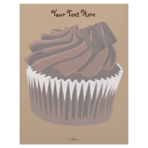 Chocolate Cupcake Letterhead