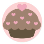 Chocolate Cupcake Love Stickers