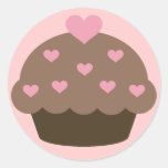 Chocolate Cupcake Love Stickers