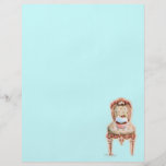 Chocolate Cupcake Pink French Chair Full Color Flyer