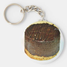Chocolate Dessert Cake Keychain
