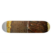 Chocolate Dessert Cake Skate Board Decks