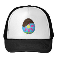 Chocolate Easter Egss Trucker Hat