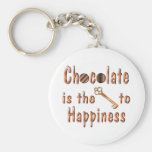 Chocolate Happiness Key Chain