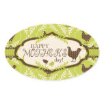 Chocolate Hens Sticker O