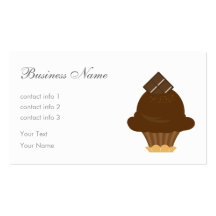 Chocolate Ice Cream Business Card