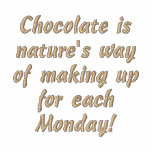 Chocolate is nature's way Warmth Hoody