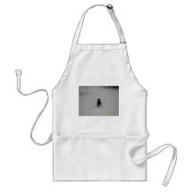 Chocolate Lab in the snow Apron