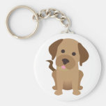 Chocolate Labrador Retriever Key Chains