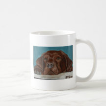 CHOCOLATE LABRADOR RETRIEVER MUG