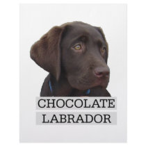 Chocolate Labrador Unique design! Customized Letterhead