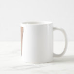 chocolate letter V Mugs
