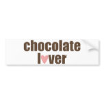 Chocolate Love Classic Bumper Sticker