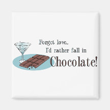 Chocolate Lover Refrigerator Magnet