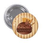 Chocolate macaron buttons
