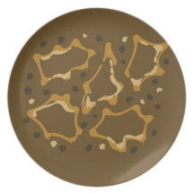 Chocolate Maple Cupcake Plate