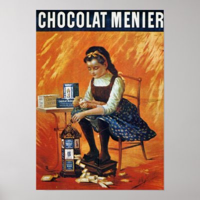 Chocolate Menier Print by PhotoDigital