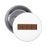 Chocolate Molecule Pin