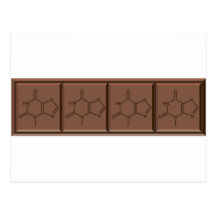 Chocolate Molecule Post Cards