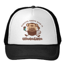 Chocolate Monkey Hat