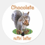 Chocolate Nut Sticker