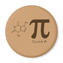 Chocolate Pi Day Magnet