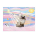 Chocolate Point Himalayan Cat  Angel Post Cards