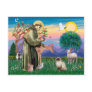 Chocolate Point Himalayan Cat  - St Francis Post Card