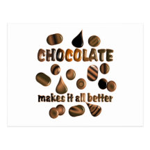 Chocolate Post Card