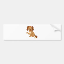 Chocolate Pup Bumper Stickers