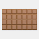 Chocolate Rectangular Stickers