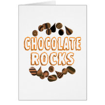 Chocolate Rocks Cards