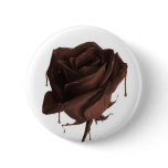 Chocolate Rose Button