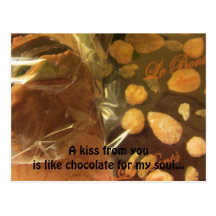 Chocolate Sentiments Postcards